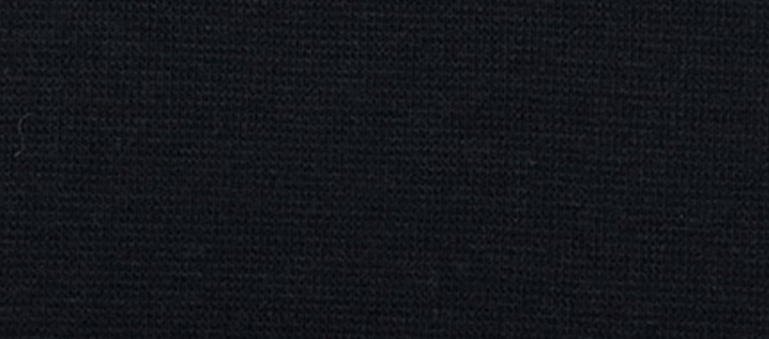 Bündchenstoff schwarz