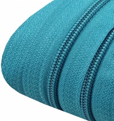 Endlosreissverschluss Spriale 3 mm türkisblau