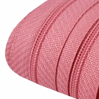 Endlosreissverschluss Spirale 3 mm rosa
