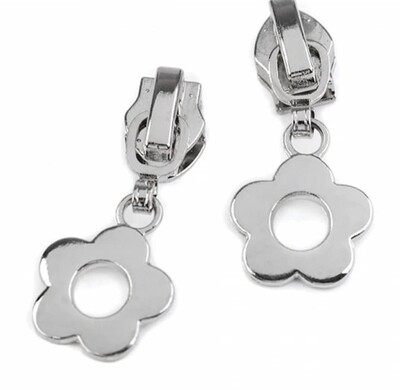 Reissverschlussschieber Blume Spirale 6 mm Reissverschlussschieber Blume Spirale 6 mm