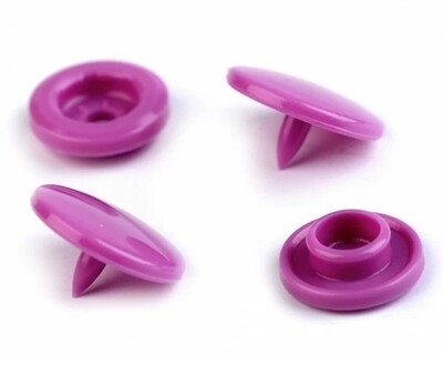 Snap - Druckknopf violett Grösse T5