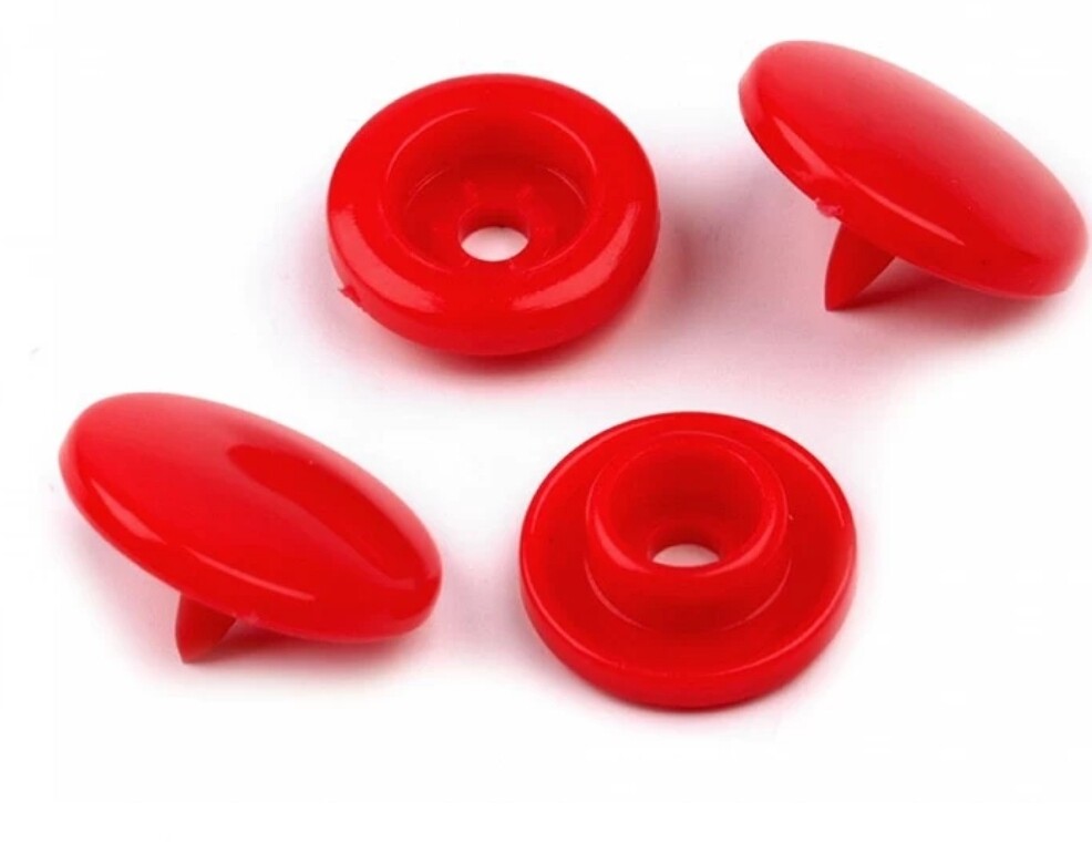 Snap Druckknopf rot Grösse T5 Snap Druckknopf rot Grösse T5