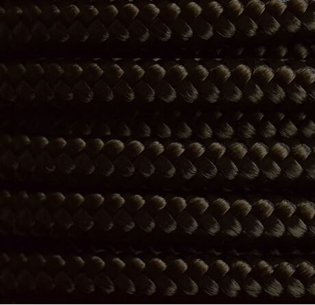 Polyesterseil 10-fach geflochten 10 mm schwarz