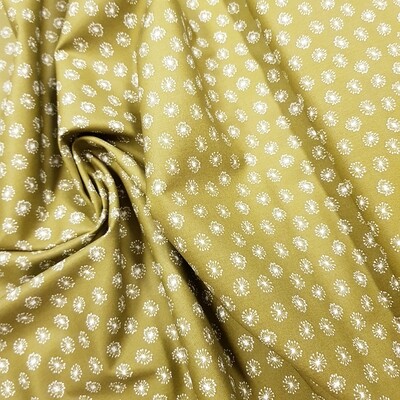 Baumwolle  olive Pusteblume fabrics Form Tour creativity