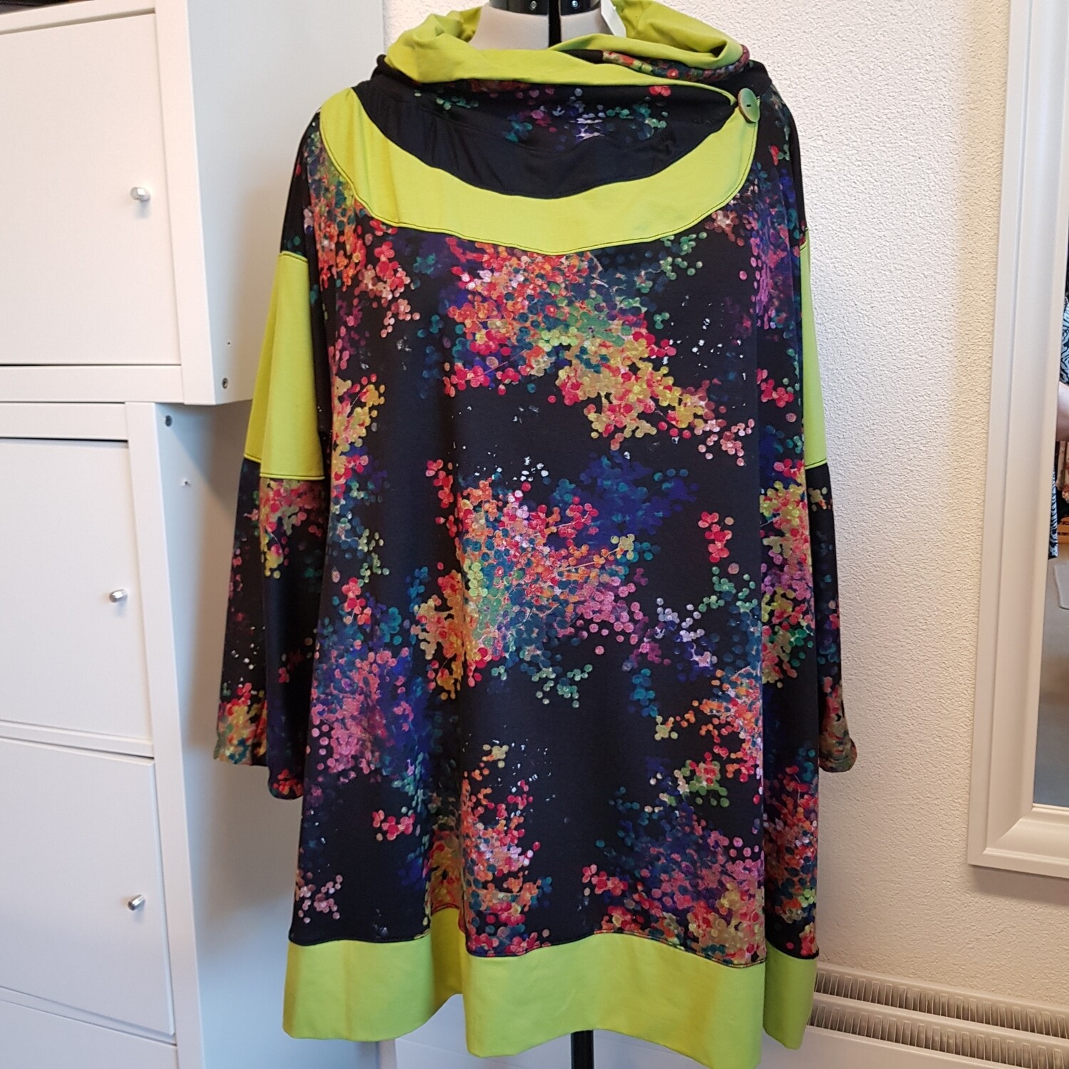 Langarm Oberteil 4XL bunt