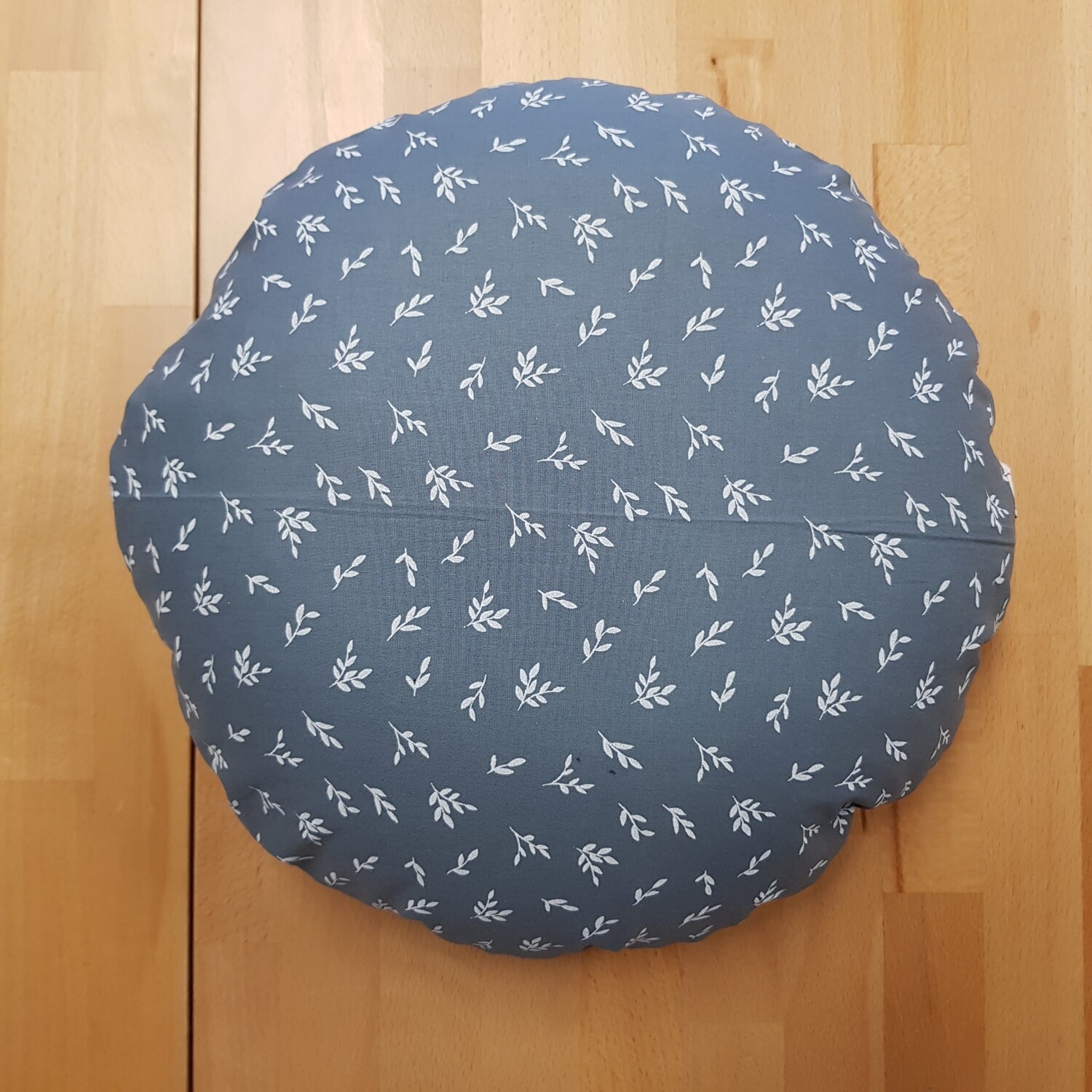 Dinkelspreu Kissen rund grau