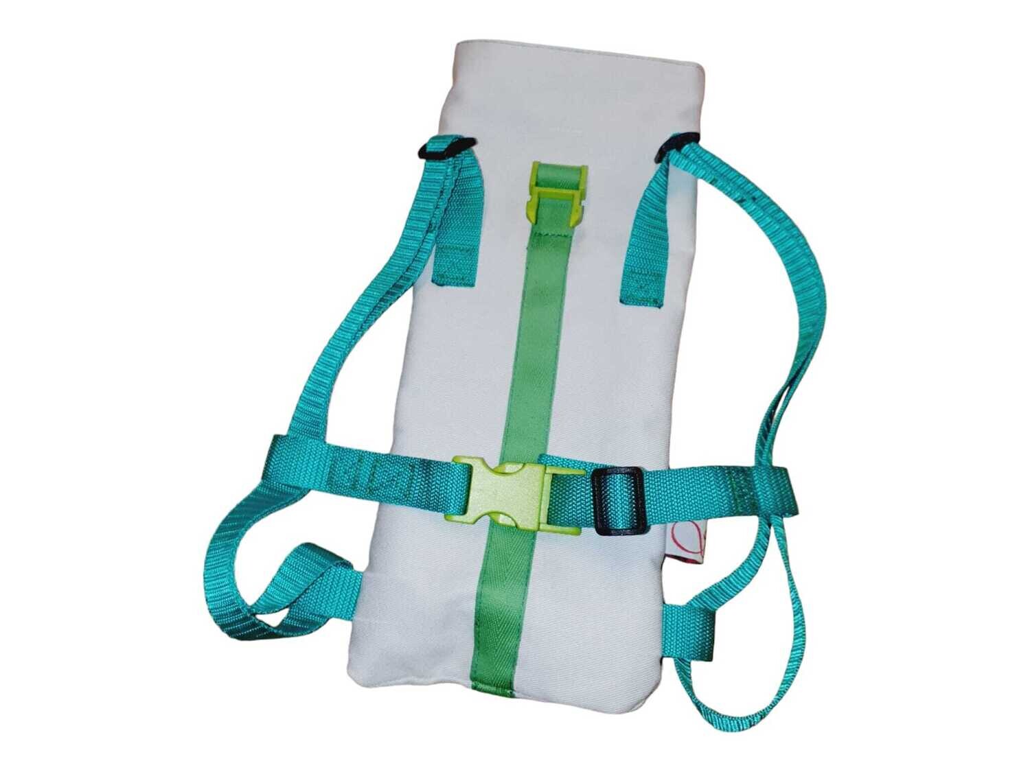 Diabetes Rucksack für Kinder ca. 2 bis 5 Jahre grün