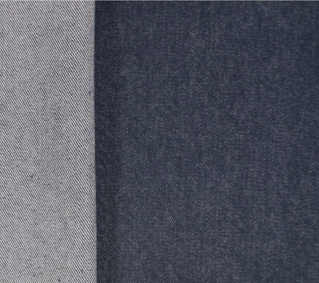 Jeansstoff dunkelblau