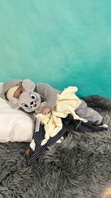 Kuscheltuch Maus