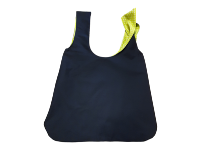 Beuteltasche gross beidseitig tragbar hellgrün