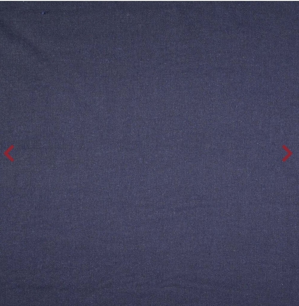 Leinen Stoff navy blau