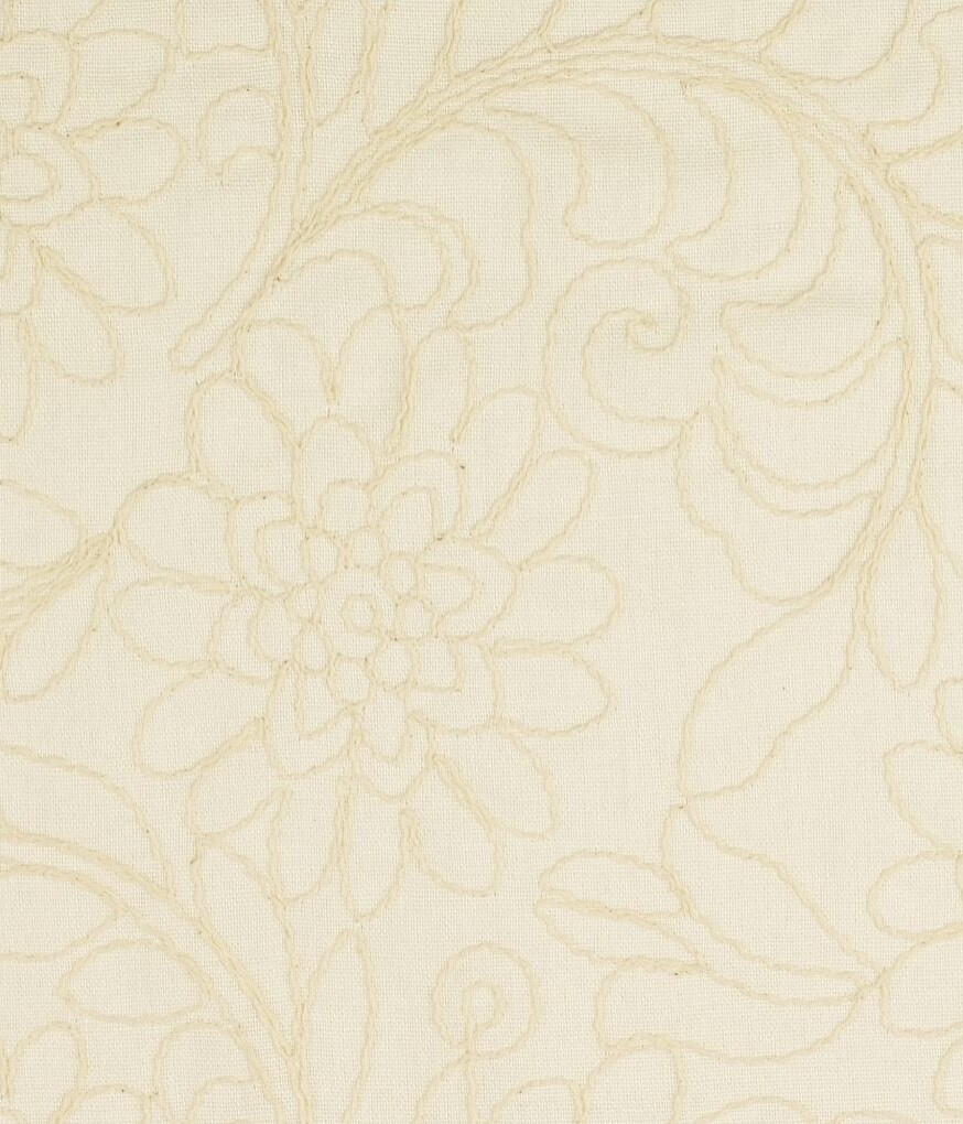 Leinen Stickerei Stoff