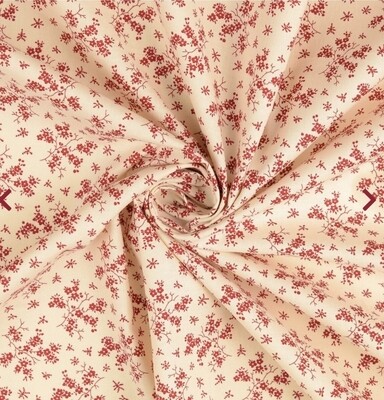 Baumwolle feines Blumenmuster