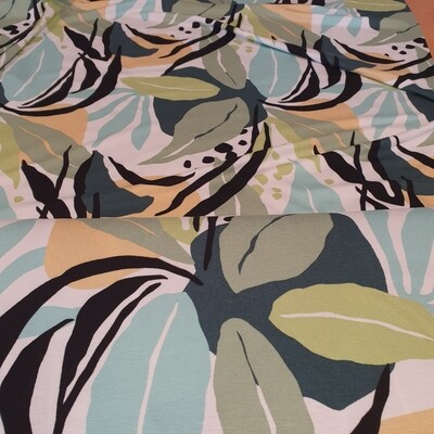 Jersey grün bunt hell