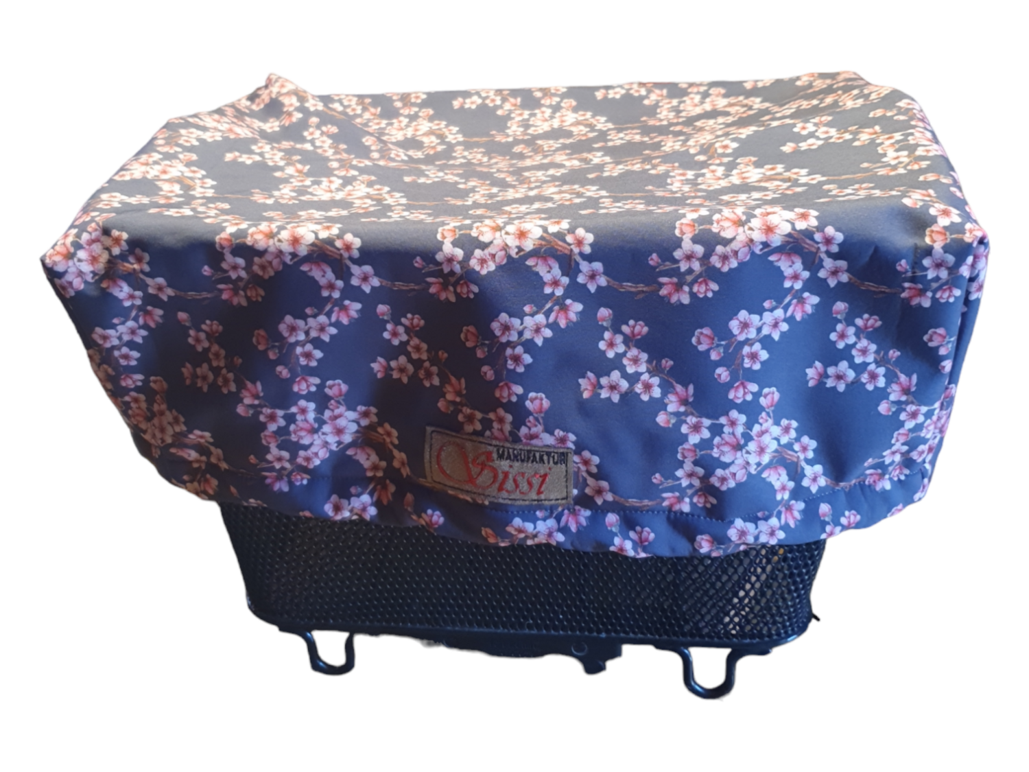 Velokorb-Abdeckung Kirschblüte