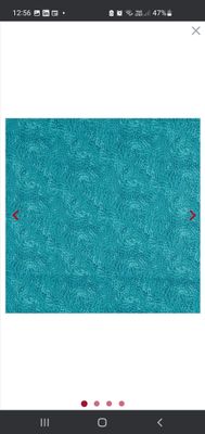 Baumwollstoff türkies