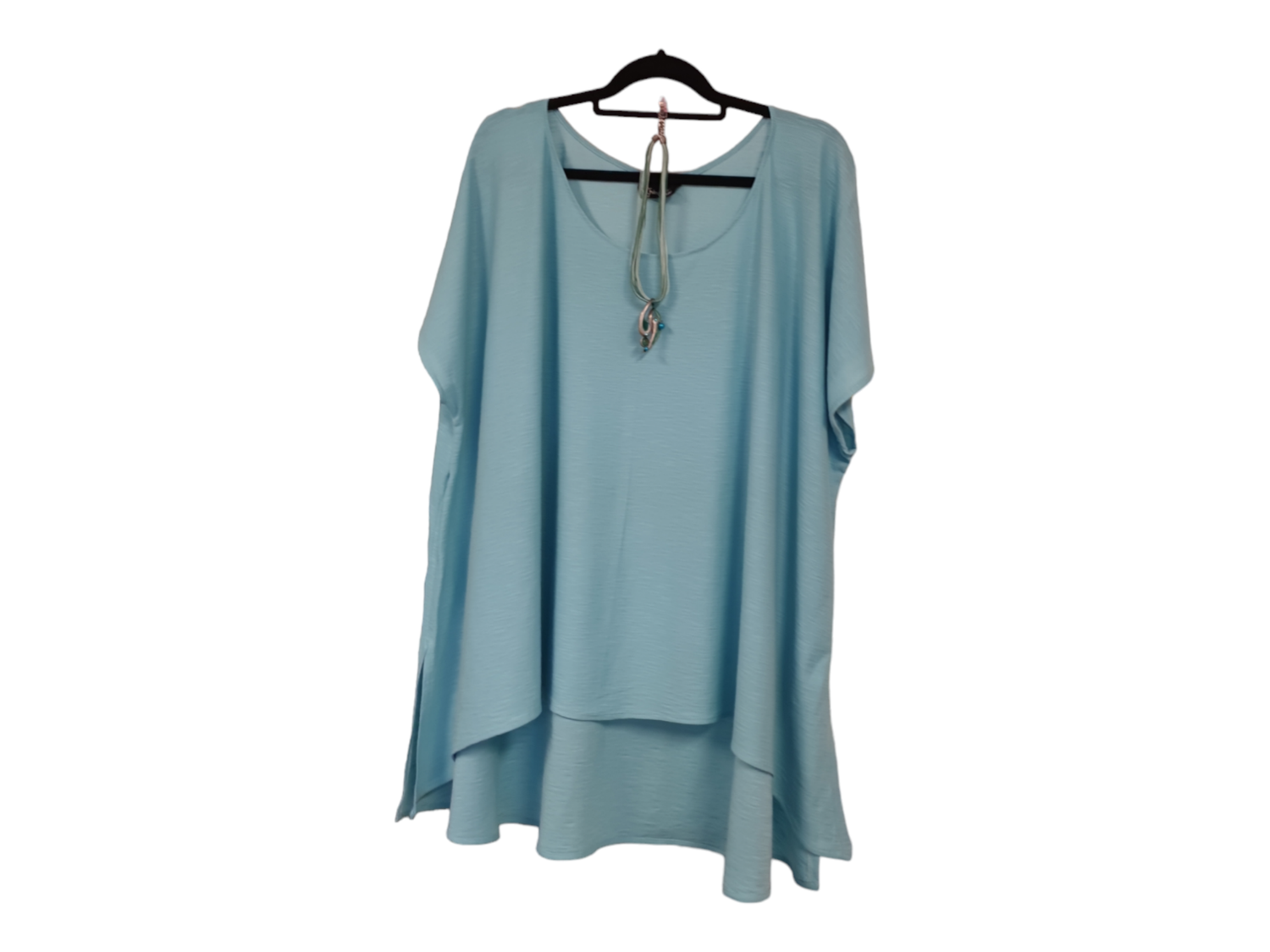 Oberteil türkies 4XL