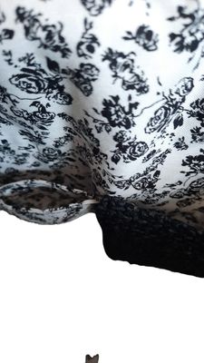 Tasche aus Möbelstoff ca. 27 x 27 cm