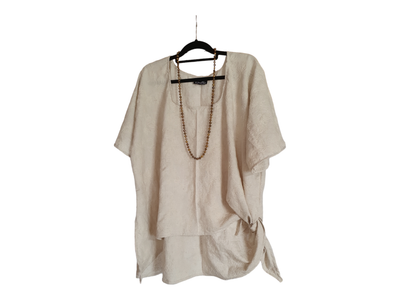 Oberteil Leinen- Stick 3XL