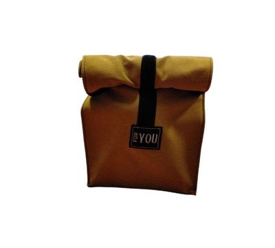 Lunch-Tasche gross gelb