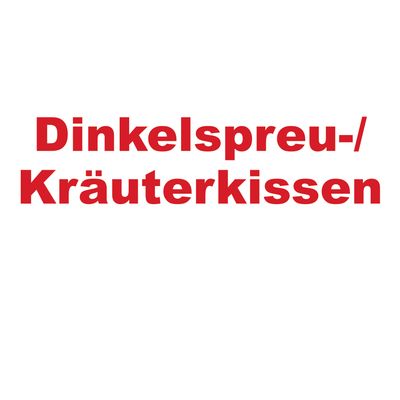 Dinkelspreu-/ Kräuterkissen