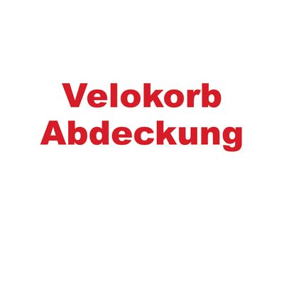 Velokorb-Abdeckung