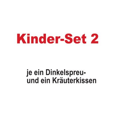 Kinder Kissen Set