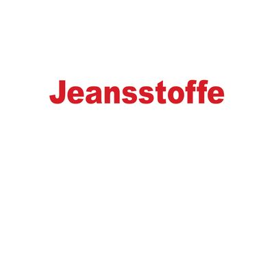 Jeansstoffe