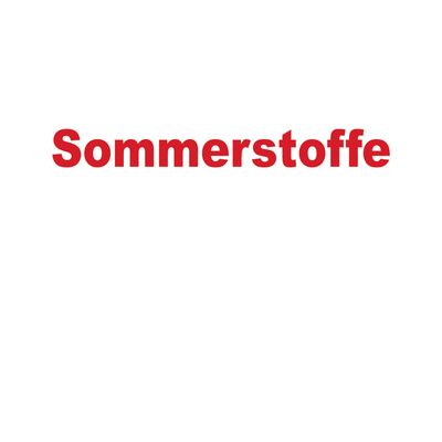 Sommerstoffe