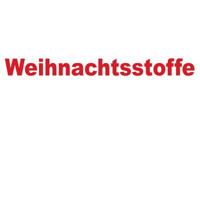 Weihnachtsstoffe