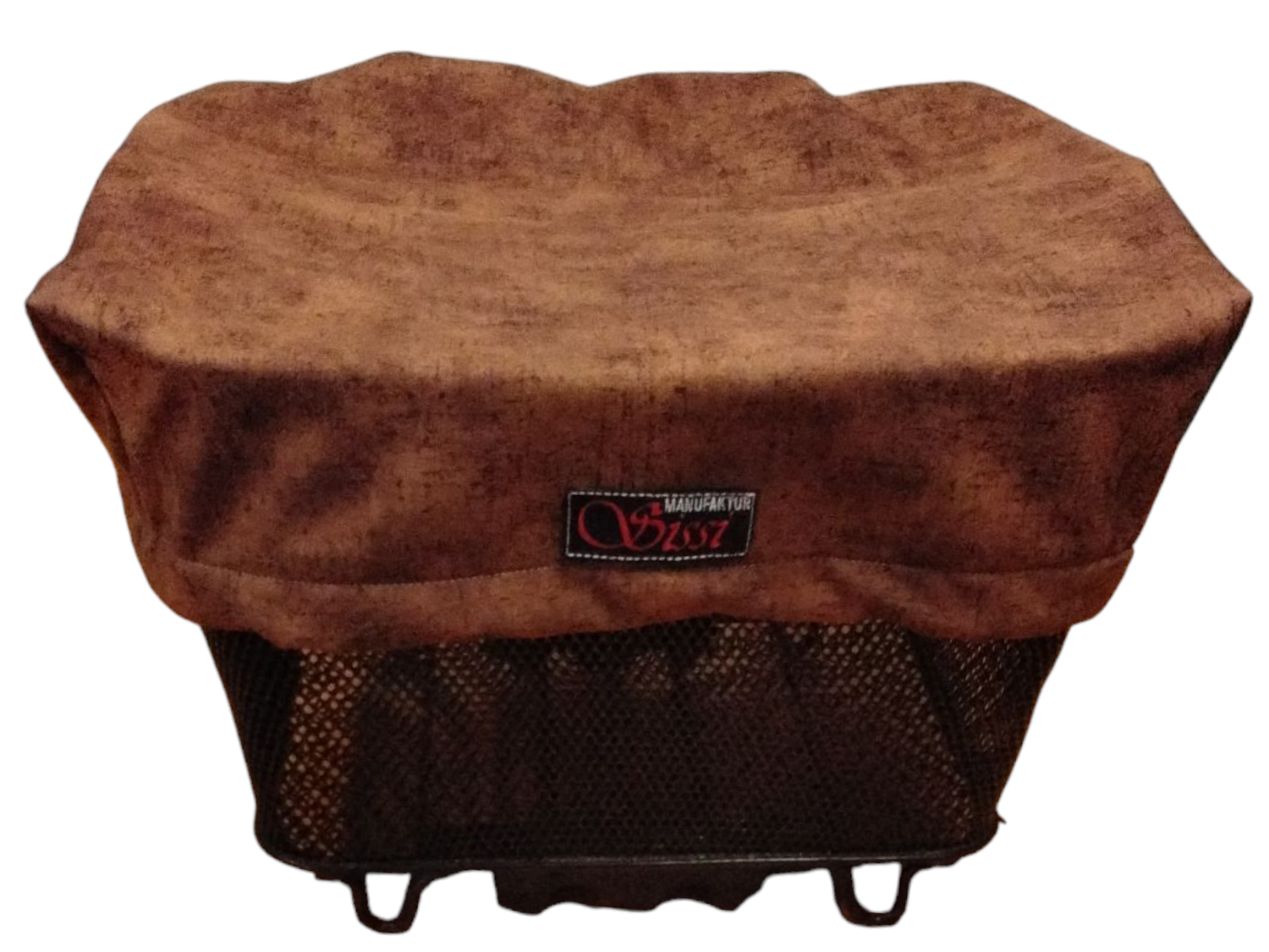 Velokorbabdeckung Braun Velokorbabdeckung Braun