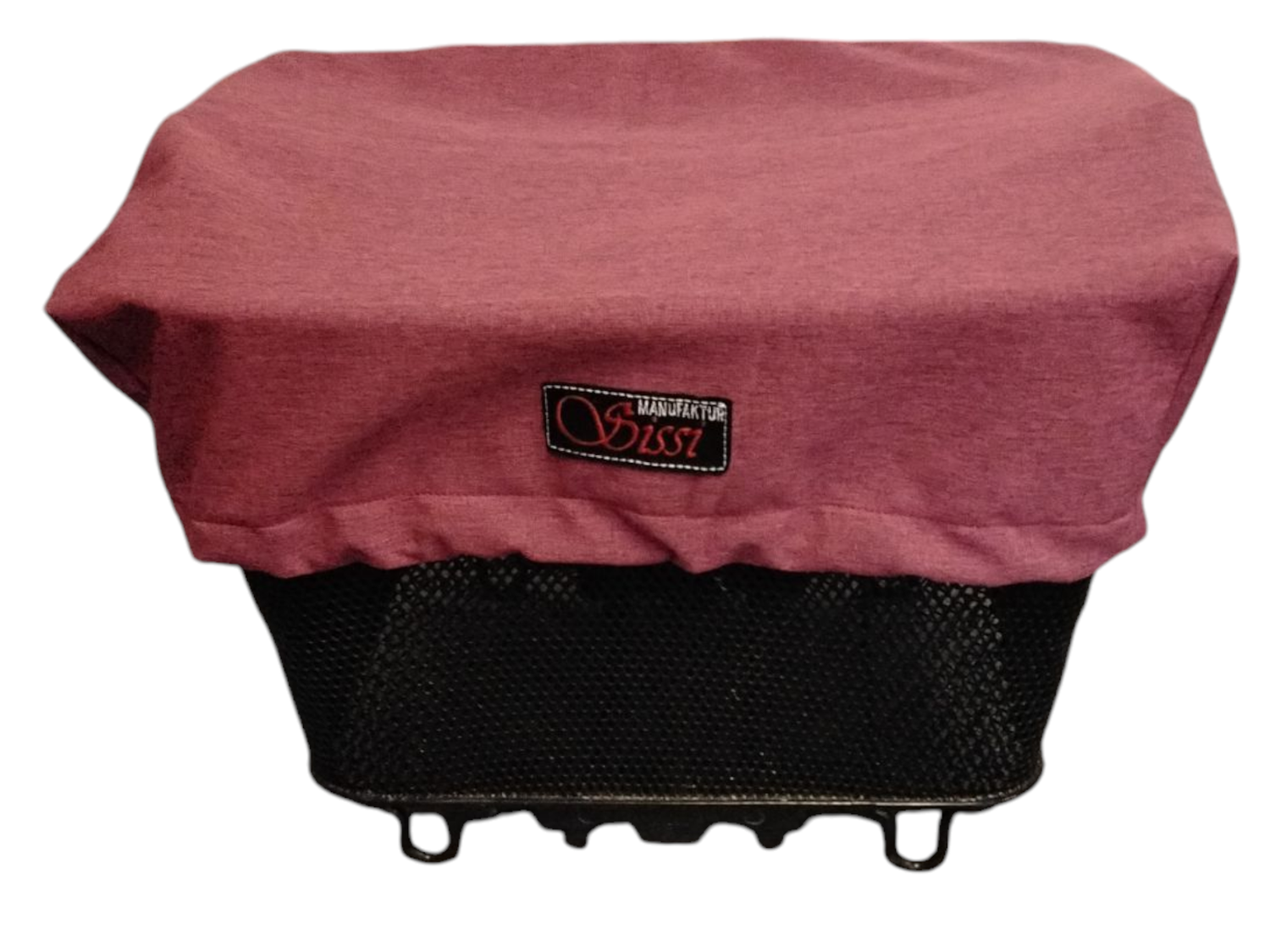 Velokorb-Abdeckung beere meliert