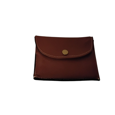 Leder- Portemonnaie gefüttert Unikat