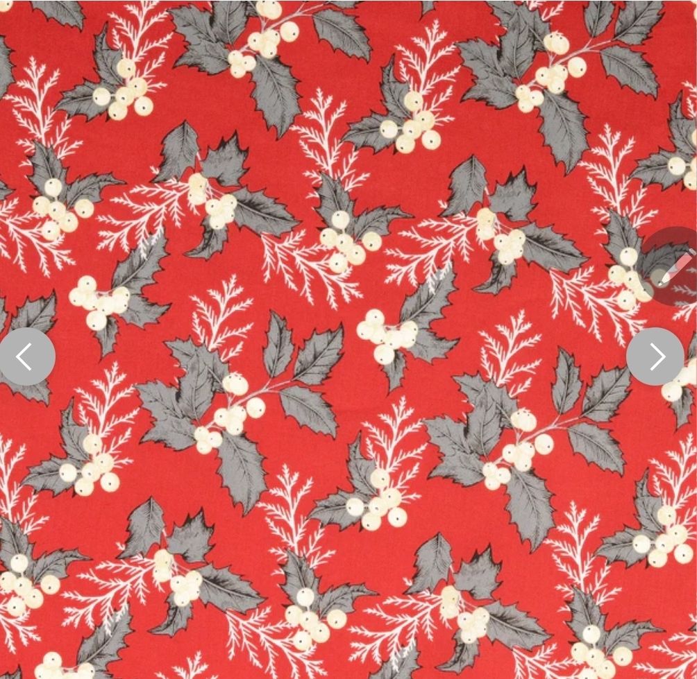 Baumwolle rot Weihnachtsstoff