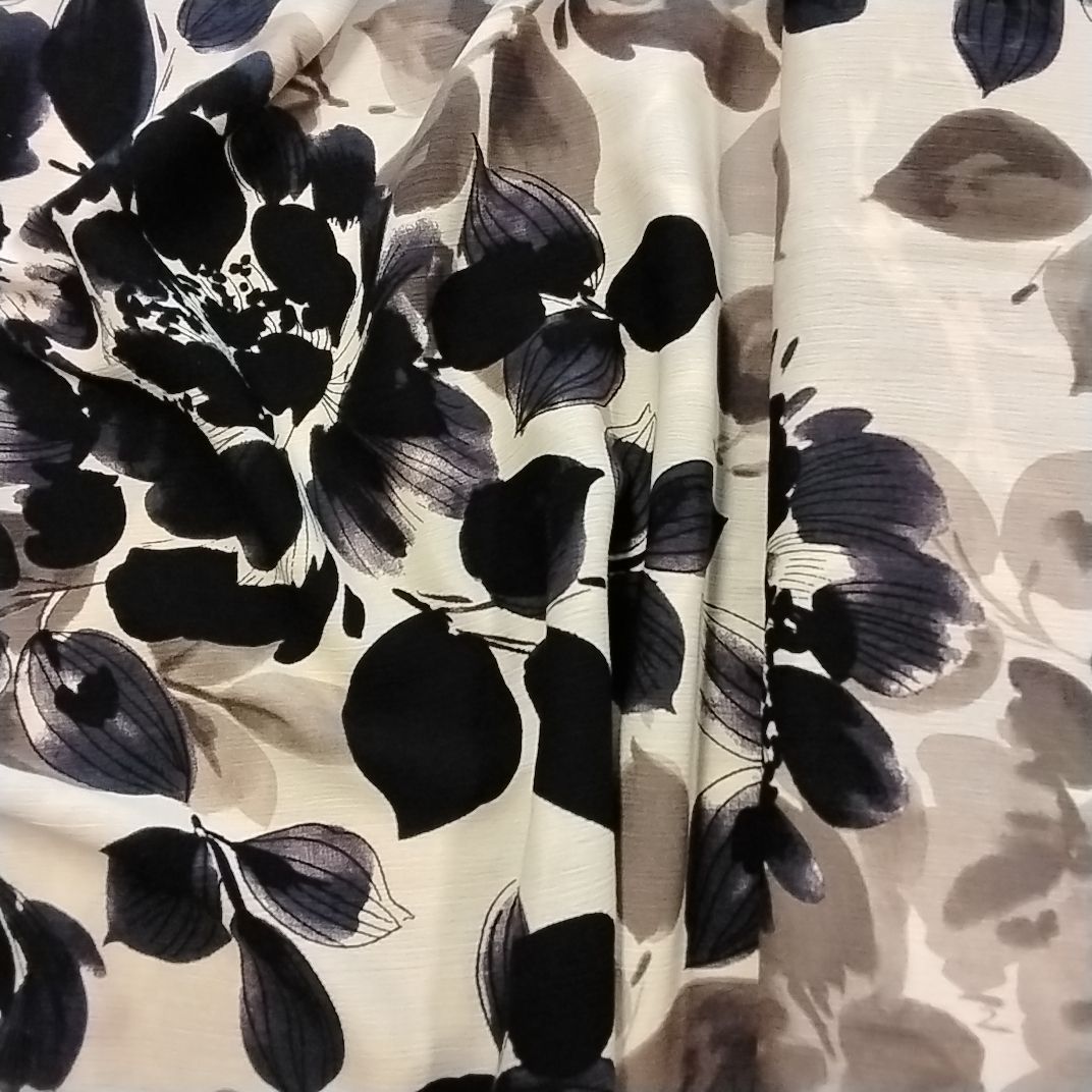 Blumen Stoff Viskose