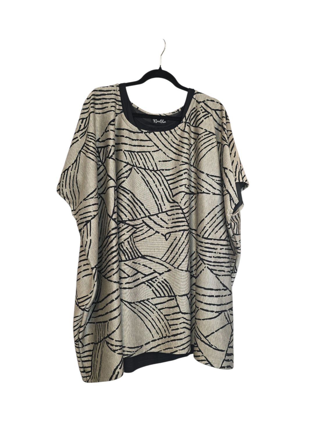 Oberteil grau locker geschnitten