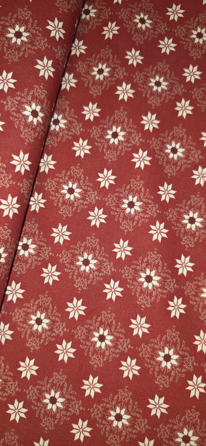 Baumwollstoff rot
