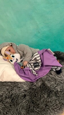 Kuscheltuch Hase