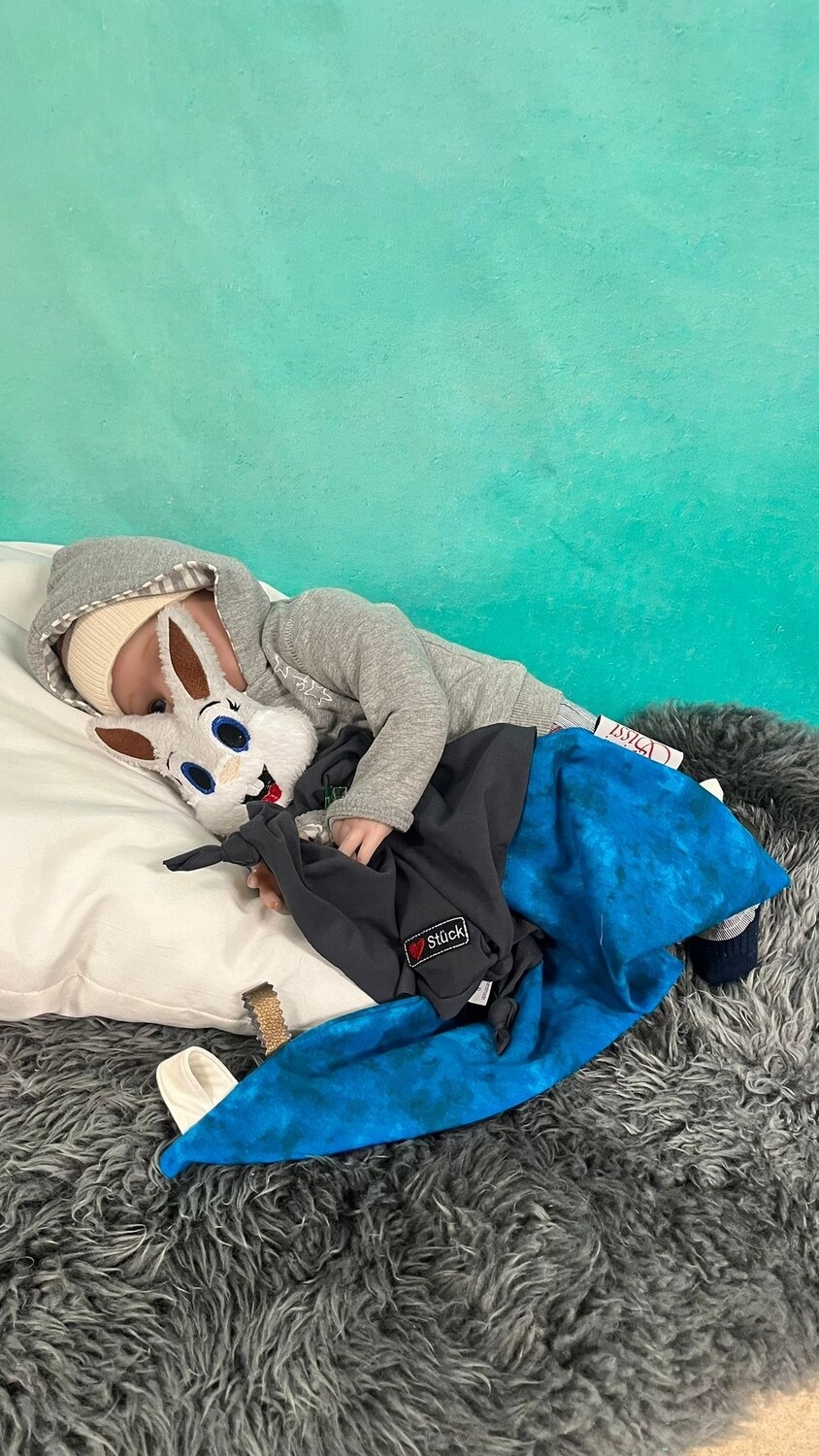 Kuscheltuch Hase