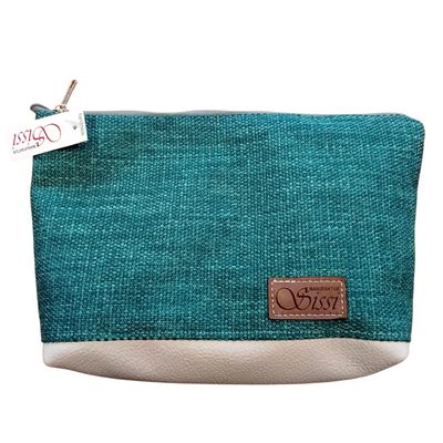 Reissverschluss Täschli petrol