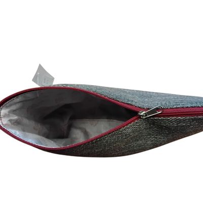 Reissverschluss Täschli rot braun