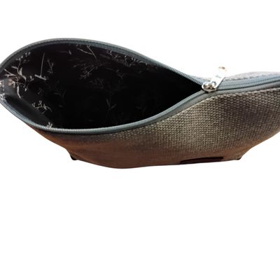 Reissverschluss Täschli grau