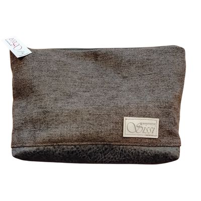 Reissverschluss Täschli braun beige