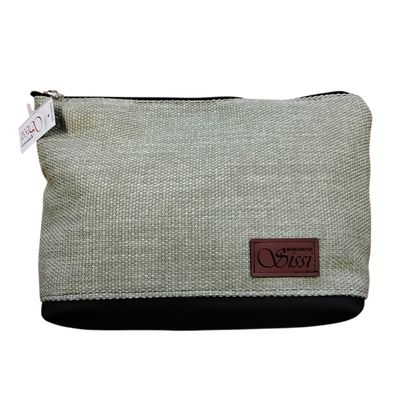 Reissverschluss Täschli blassgelb