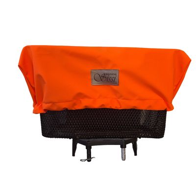 Velokorb Abdeckung neon orange