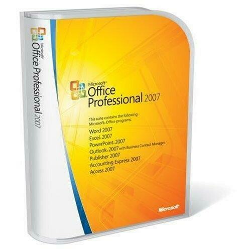 Microsoft Office 2007 Professional plus
