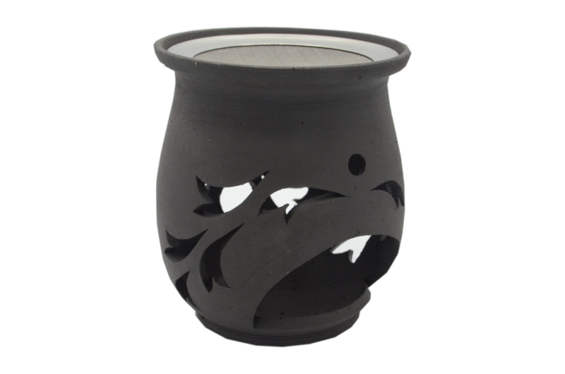 Räucherstövchen schwarz