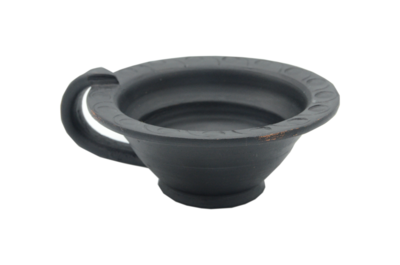 Räucherschale schwarz