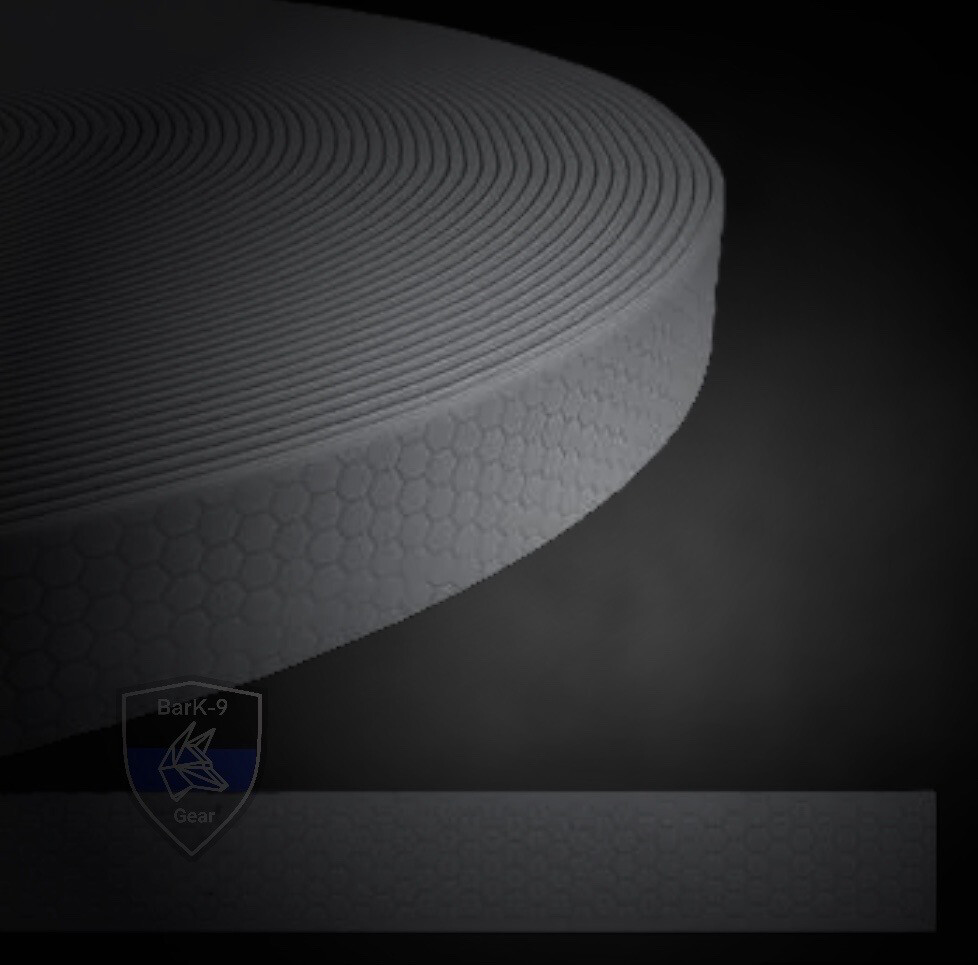 Hexa Zugstopp Halsband, Gurtfarbe: Grau