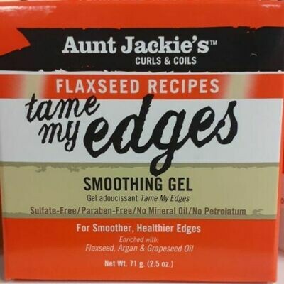 Aunt Jackie's tame my edges. Soothing Gel